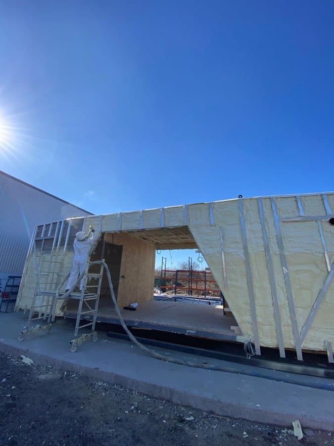 Lucrare WE SPRAY 11 – spumă poliuretanică și poliuree