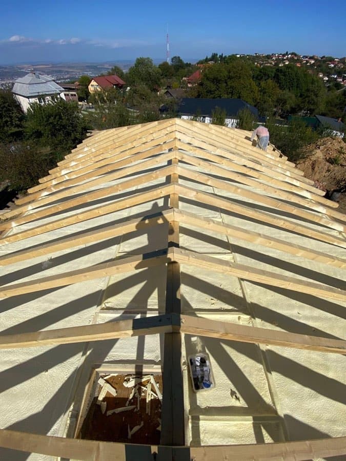 Lucrare WE SPRAY 37 – spumă poliuretanică și poliuree