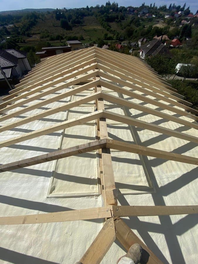 Lucrare WE SPRAY 39 – spumă poliuretanică și poliuree